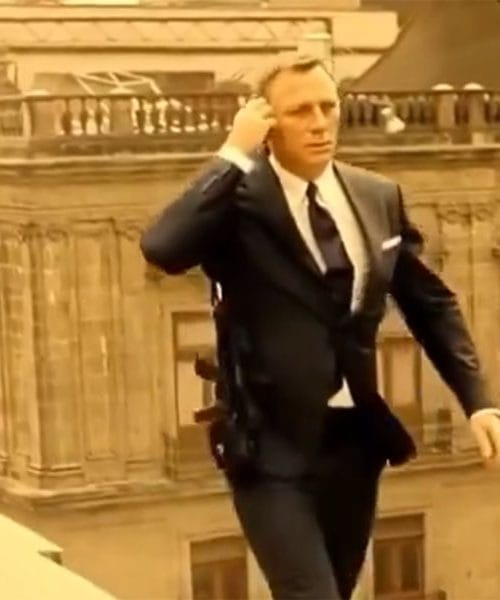 Tako so posneli uvodno špico za 007 Spectre