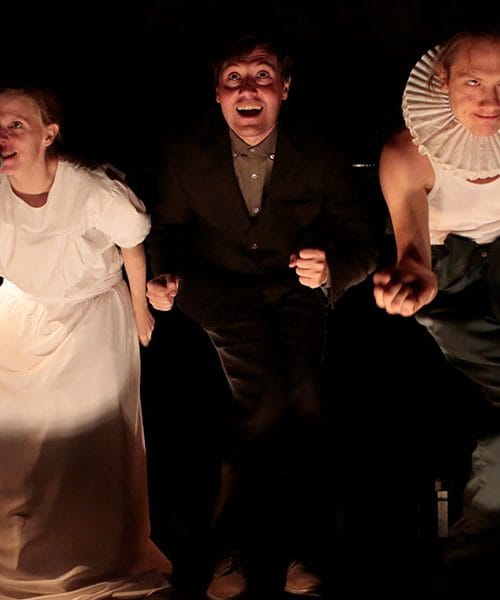 Gledališka premiera Anatomija zamolka, Smrekar versus Cankar