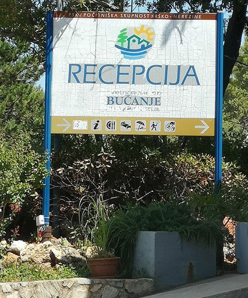 Naselje Bučanje v Nerezinah na otoku Lošinj