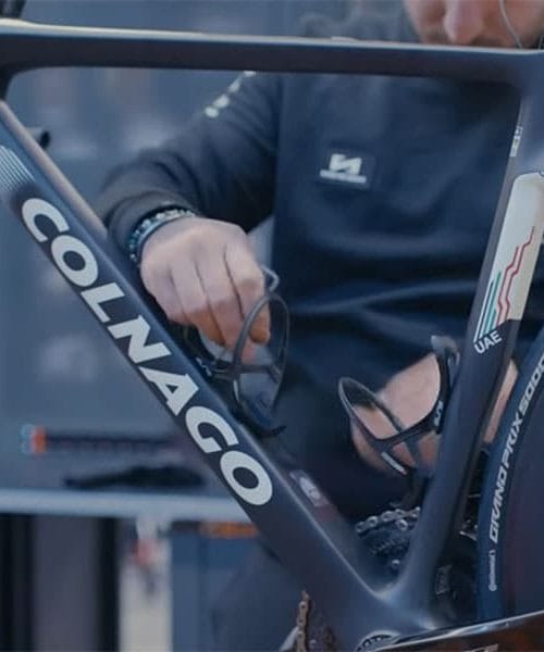 Kako sestavijo kolo za Tadeja Pogačarja?