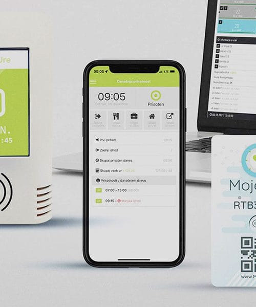 Evidenca delovnega časa MojeUre