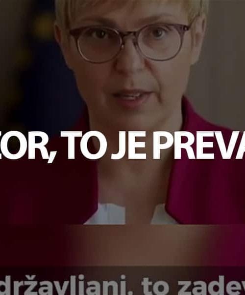 Pirc Musar v nagovoru državljanov? Pozor, prevara!