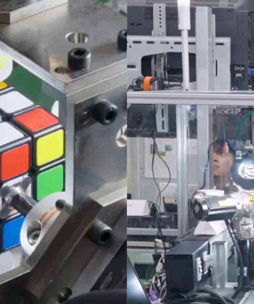 Ko robot reši Rubikovo kocko