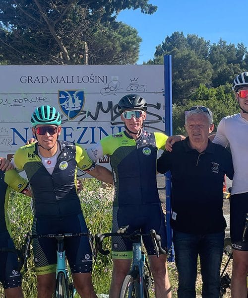 S kolesi v Nerezine (otok Lošinj)