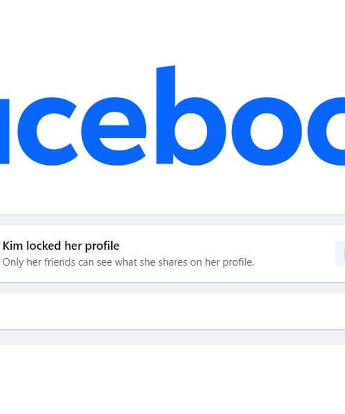 Zaklenjen profil na Facebooku