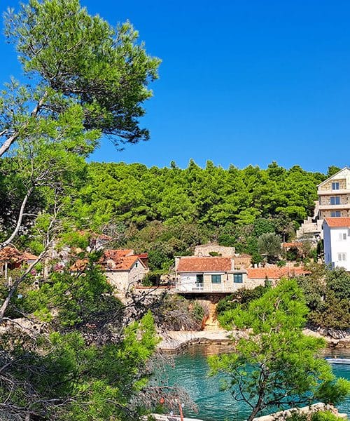 Mudri Dolac na otoku Hvar (Hrvaška)