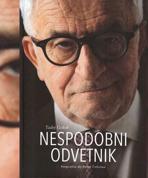 Knjiga Nespodobni odvetnik o Petru Čeferinu