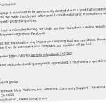 Lažna sporočila, prevara na Facebooku