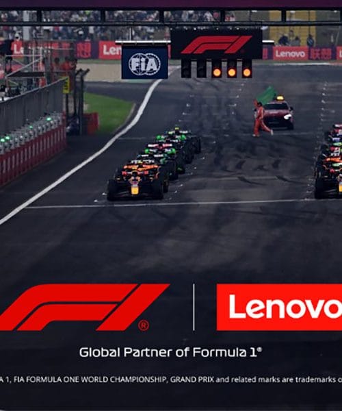 Lenovo postal partner Formule 1