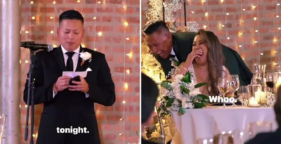 Govor nasmejal zbrane na poroki