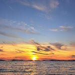 Potovanje, sončni zahod