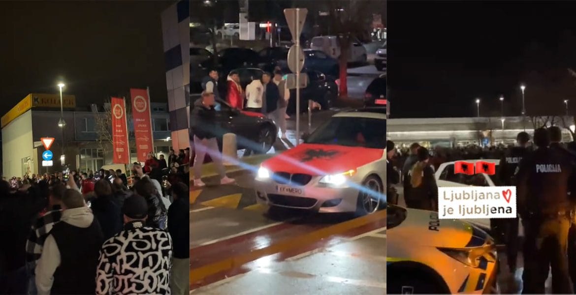 Albanci v Ljubljani, BTC, Tiktok Video