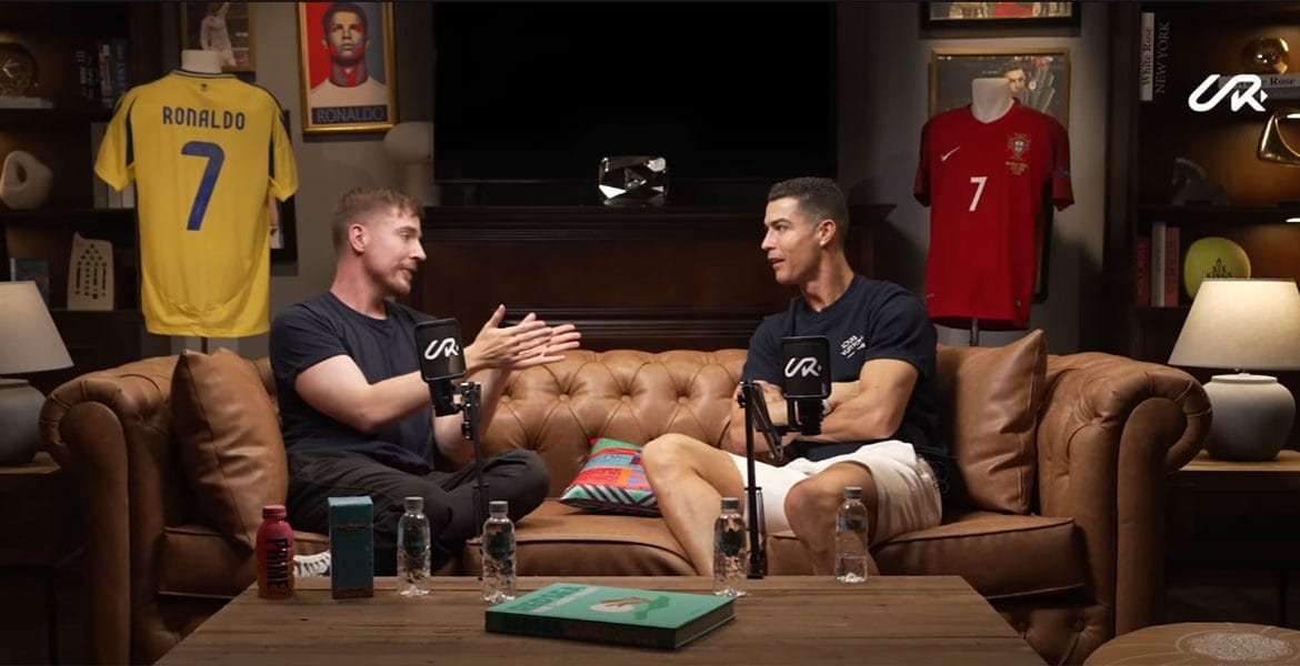 Cristiano Ronaldo, MrBeast