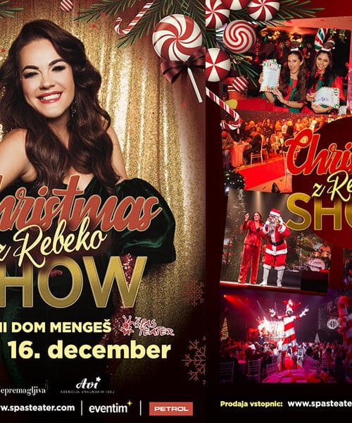 Rebeka Dremelj božični šov (Mengeš, december 2024)