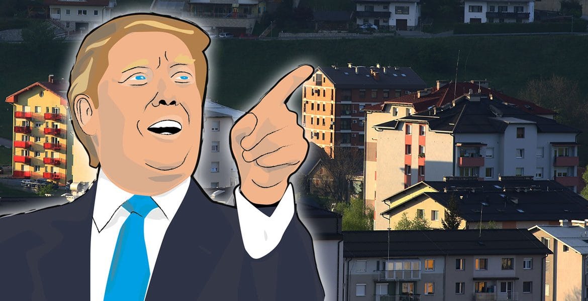 Sevnica, Trump