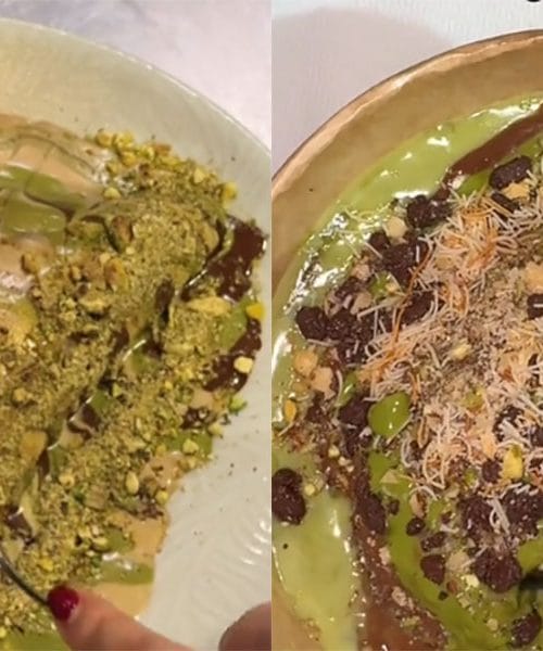 Dubaj palačinka, pita in germknodl