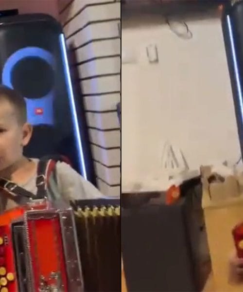 Mladi harmonikaš “tud ne more vode pit”