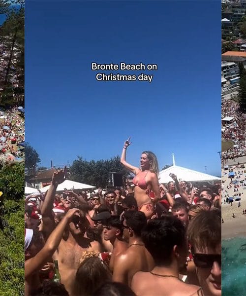 Božični žur v Avstraliji: 15 tisoč zabave željnih ljudi povzročilo kaos