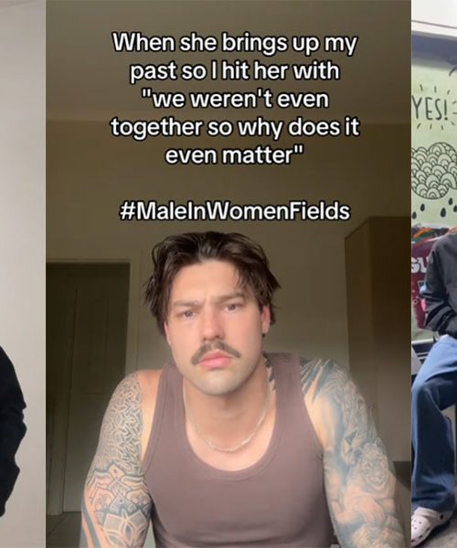 Moški odgovorili na viralni TikTok trend, posmehujejo se vedenju žensk v zvezah