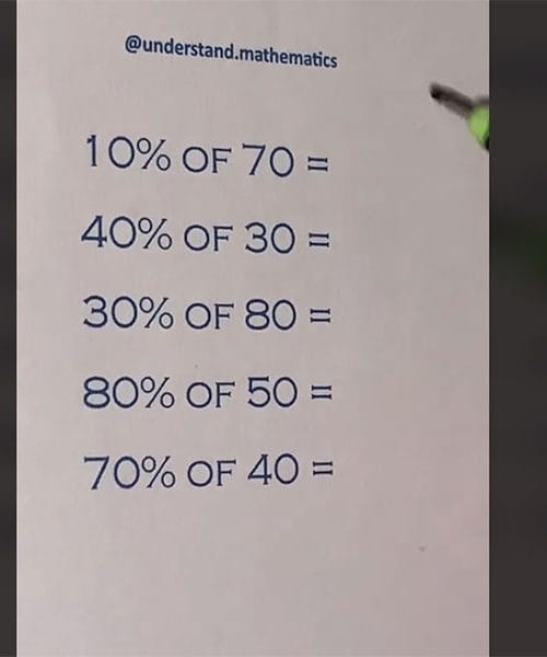 Tega matematičnega trika zagotovo ne poznate