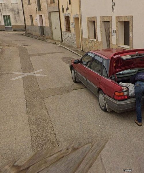 Morilca je odkril … Google Street View