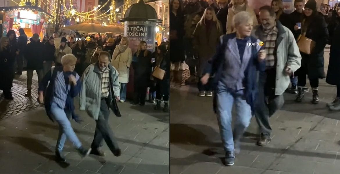 Ples sredi Ljubljane