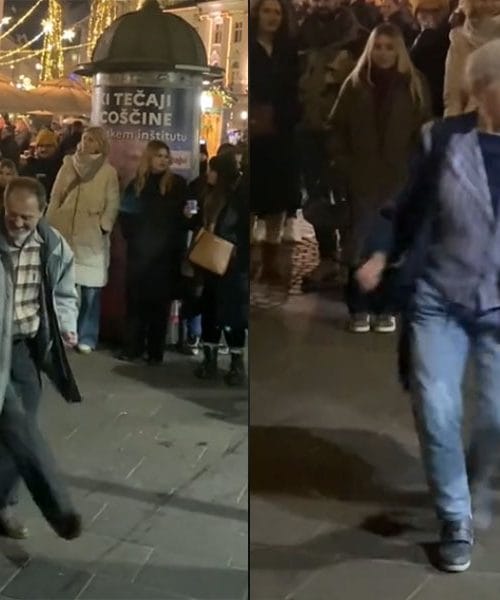 Ples sredi Ljubljane hit na TikToku