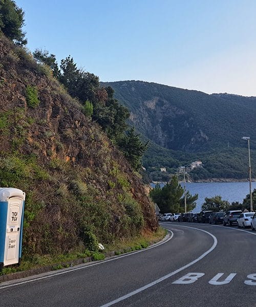 Trajektno pristanišče Merag (otok Cres, Hrvaška)