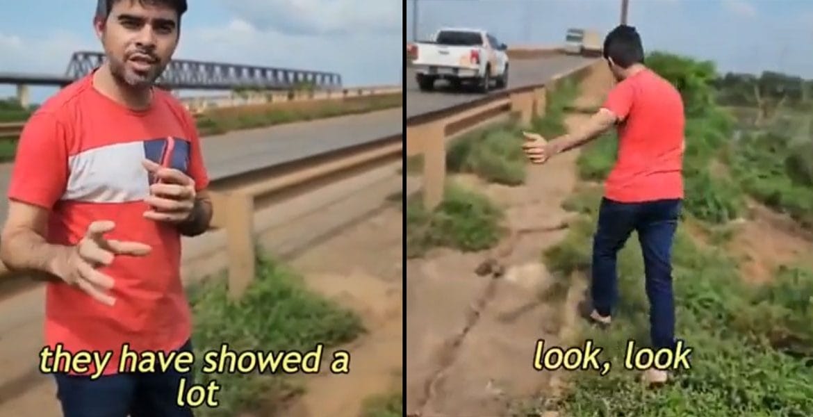 Zrušil se je most v Braziliji