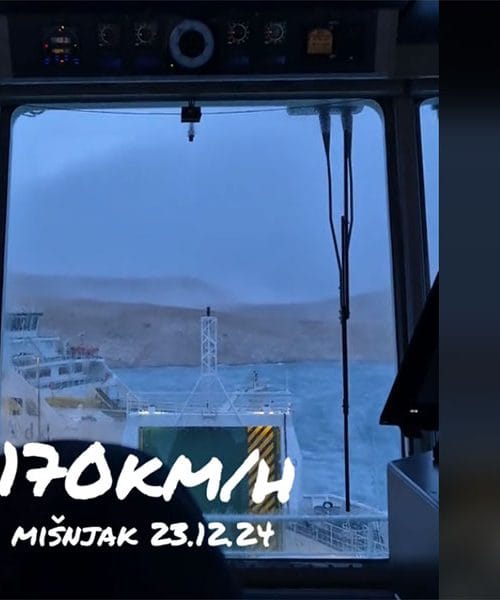 Ko zapiha burja 170 km/h …