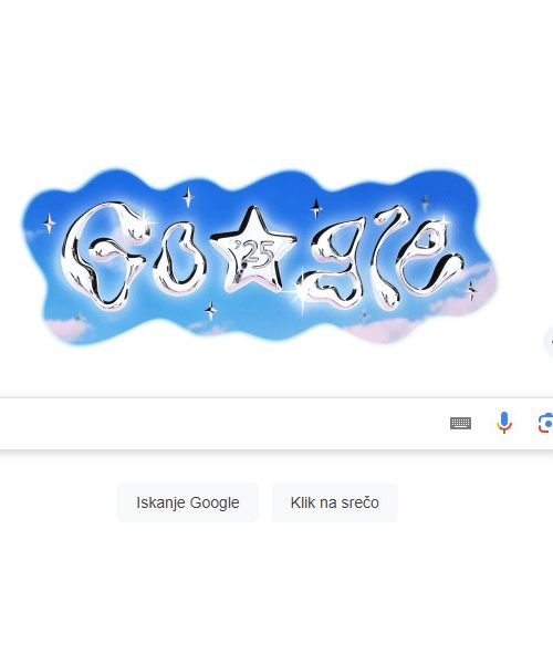 Google Doodle praznuje novo leto s kreativno podobo