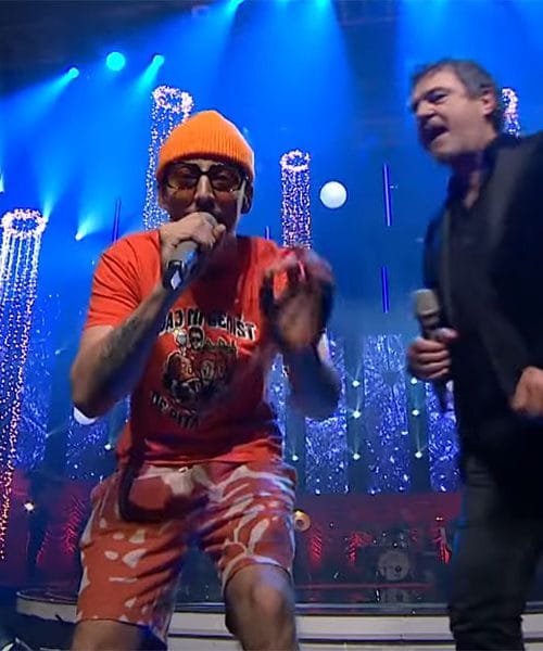 Brajde v novoletni oddaji HRT (Lima Len, Alen Vitasović)