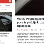 Minister streljal iz pištole