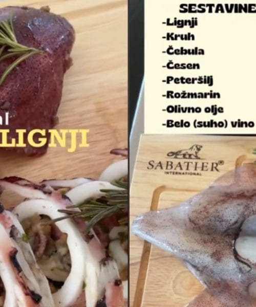 Polnjeni lignji – recept za odlično kosilo