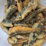 Sardele v cvrtniku na vroč zrak