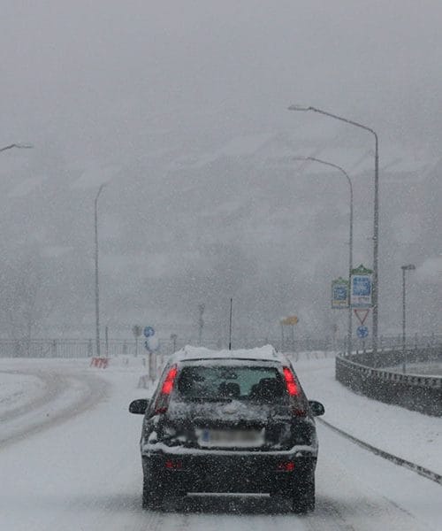 Nasveti za vožnjo v snegu
