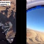 Skok z antene s padalom