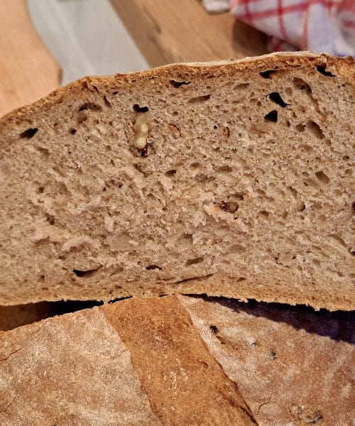 Domač ajdov kruh z orehi, ki bo dišal po celi hiši