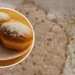 Rumeno testo za krofe - kurkuma