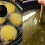 Olje in cvrtje krofov