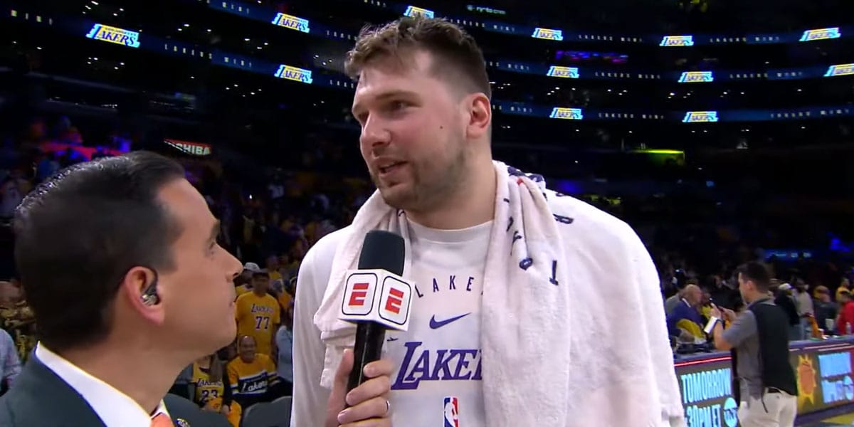 Dončić Lakers debut