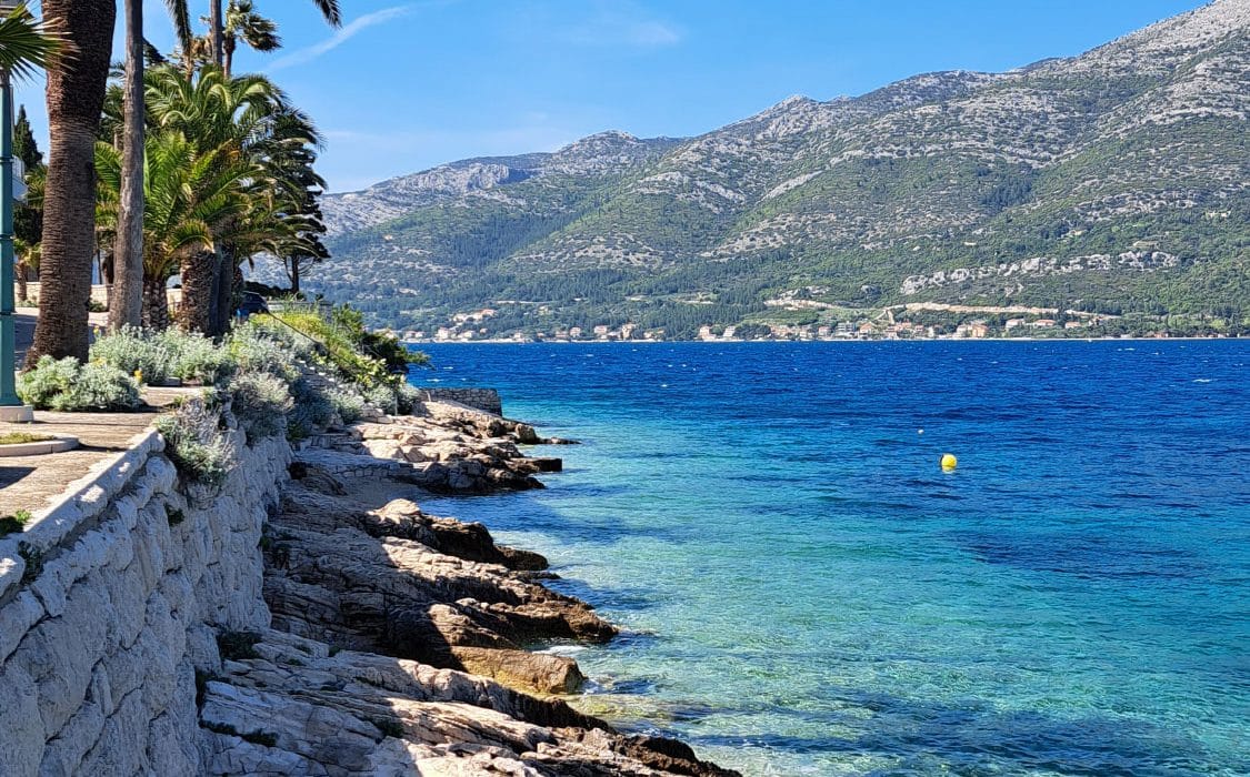 Mestna plaža Korčula