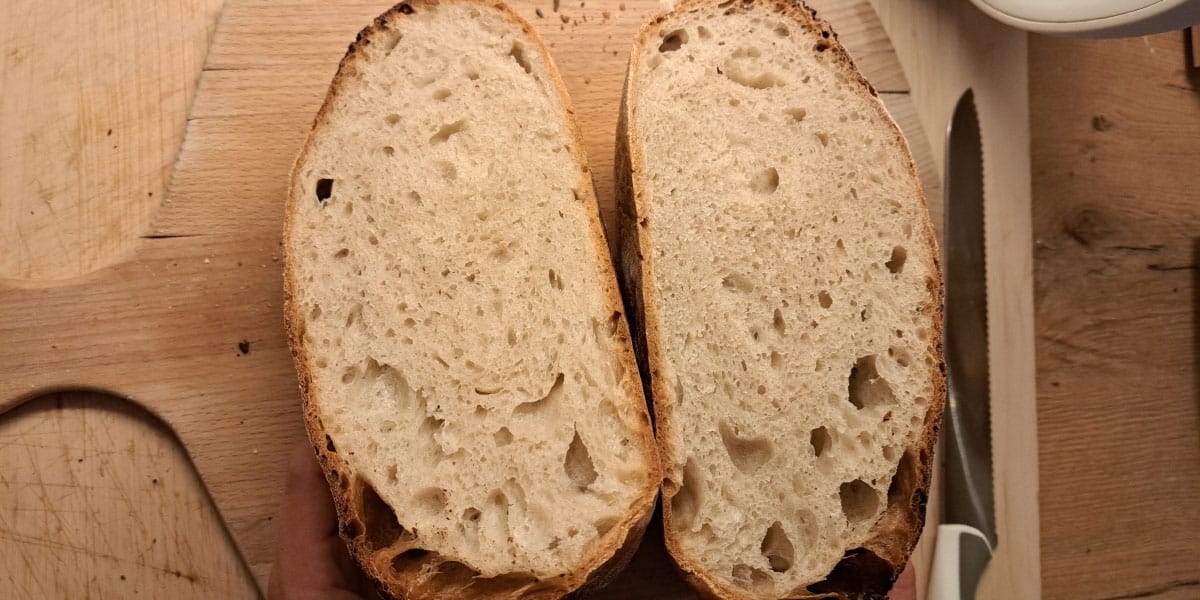 Kruh, ržena moka, recept