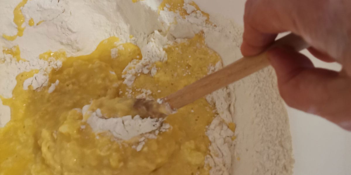 Priprava testa za krofe