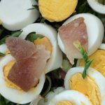 Regrat z jajci in slanino