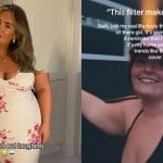 Chubby filter na TikToku