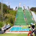 Lahti, olimpijski bazen pod skakalnico