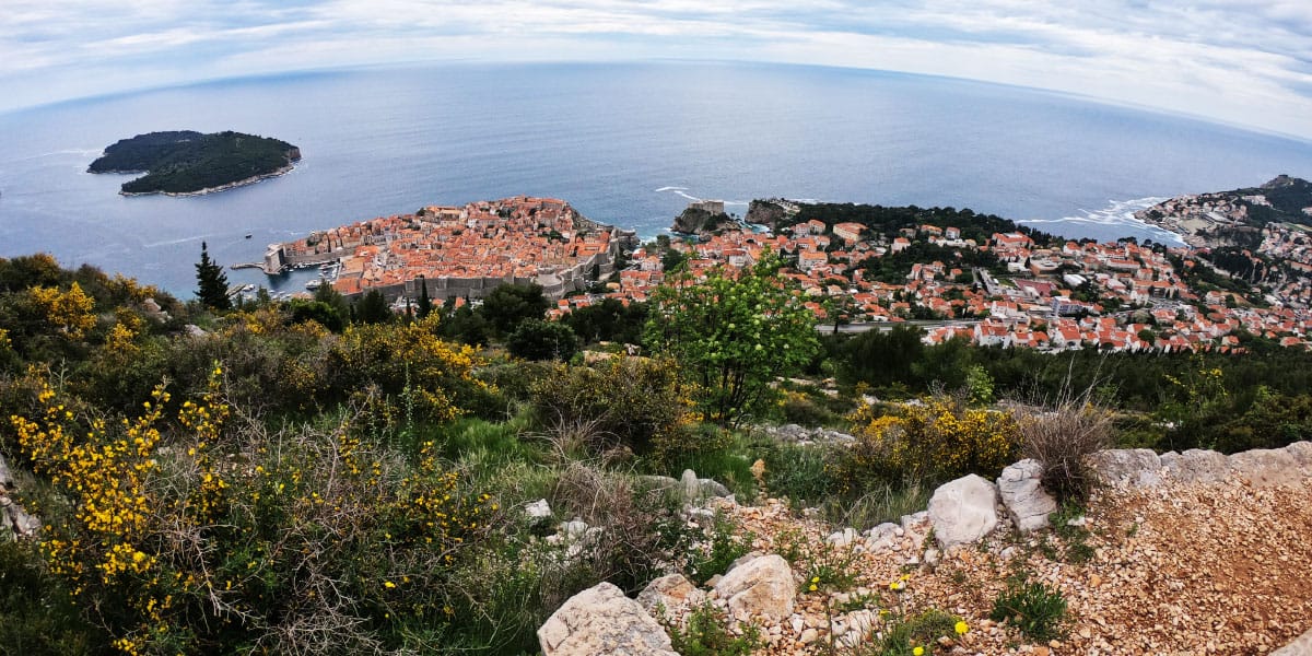 Pešpot na Srđ, Dubrovnik