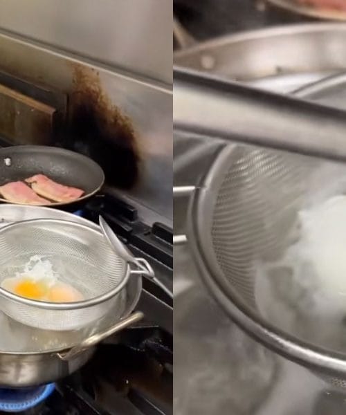 Bi naredili razpršene beljake? Trik za popolna poširana jajca!