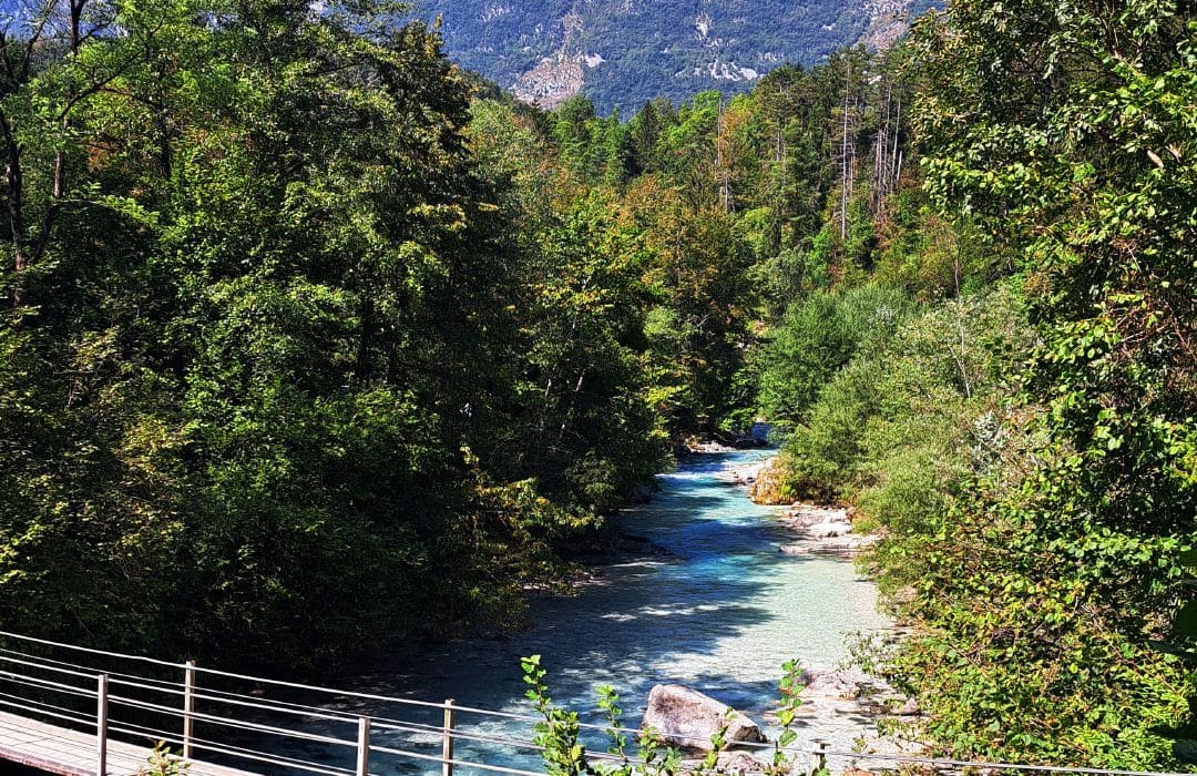 Bovec, reka Soča